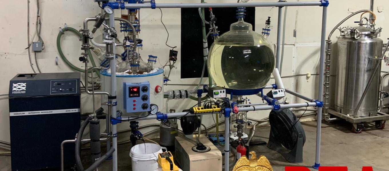 Large Hexane Hash Oil Extraction Lab Seized in El Cajon